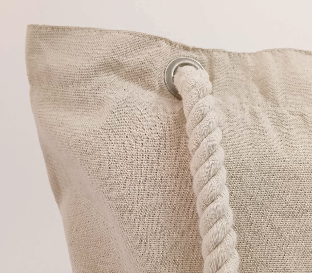 Cotton web handles